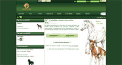 Desktop Screenshot of lonevelde.lovasok.hu