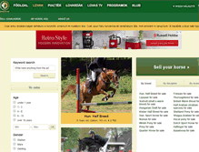 Tablet Screenshot of horses.lovasok.hu